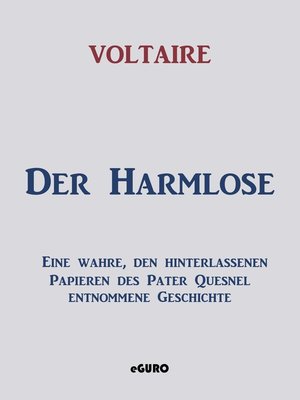 cover image of Der Harmlose